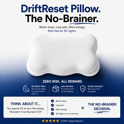 DriftReset™ Recovery Pillow